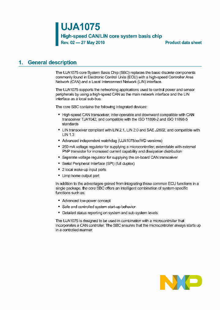 UJA1075_4689786.PDF Datasheet