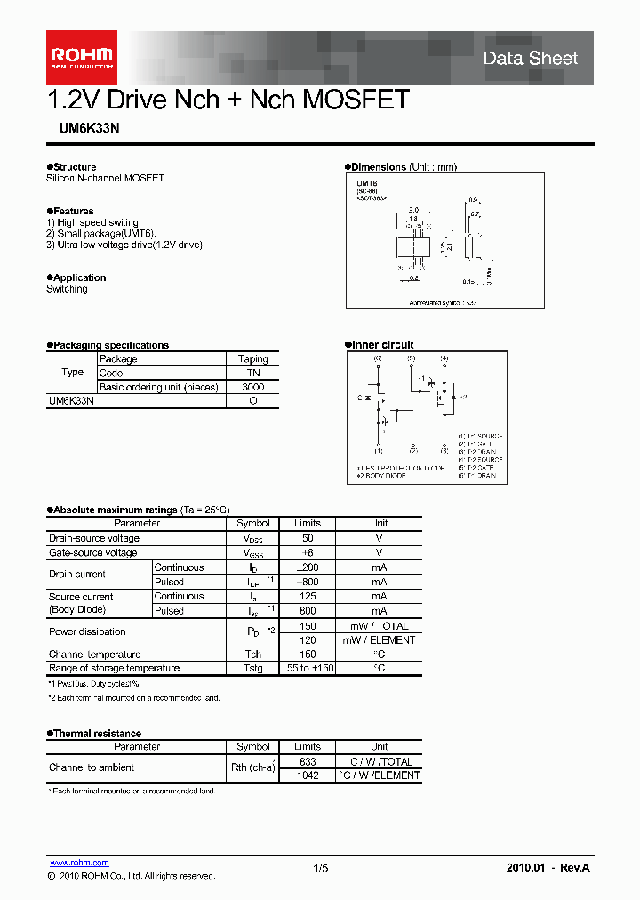 UM6K33N10_4770104.PDF Datasheet