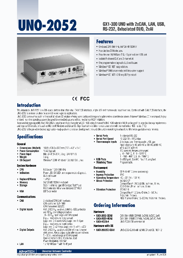 UNO-2052-HDA0_4579879.PDF Datasheet