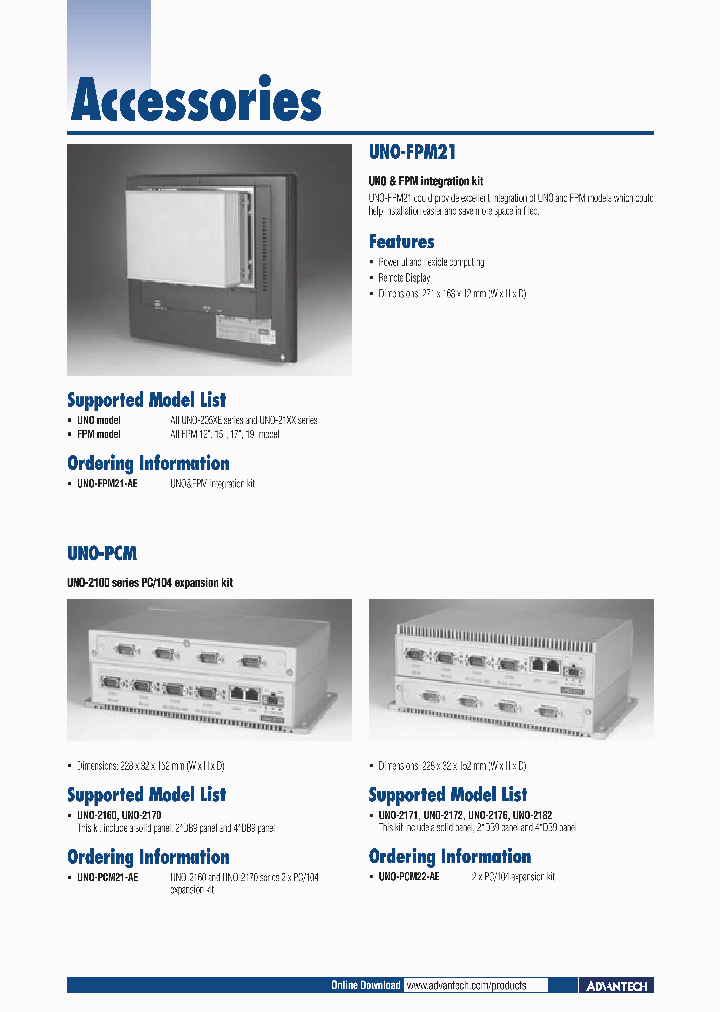 UNO-PCM21_4551450.PDF Datasheet