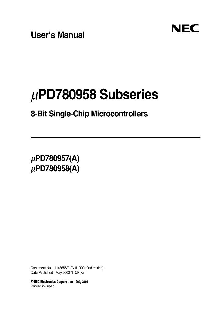 UPD780957GC_4869317.PDF Datasheet