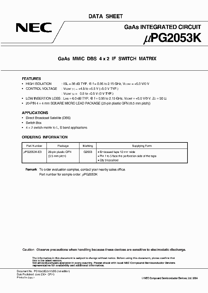 UPG2053K-E3_4509923.PDF Datasheet