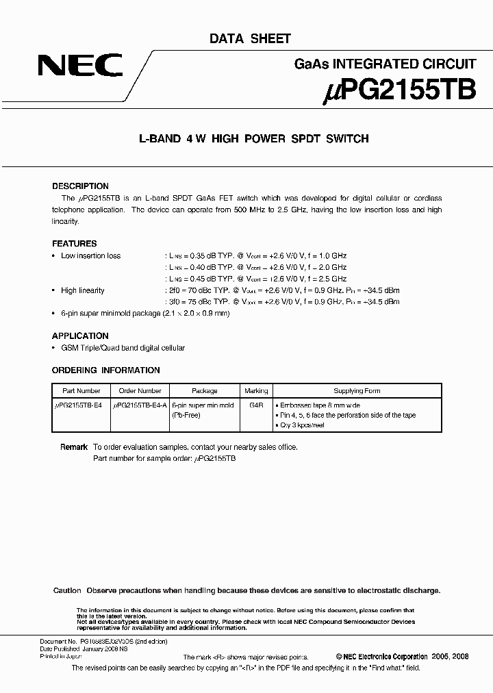 UPG2155TB-E4_4848910.PDF Datasheet