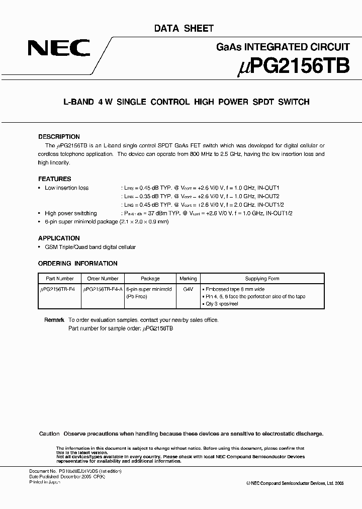 UPG2156TB_4479746.PDF Datasheet