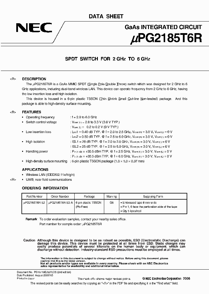 UPG2185T6R_4722718.PDF Datasheet