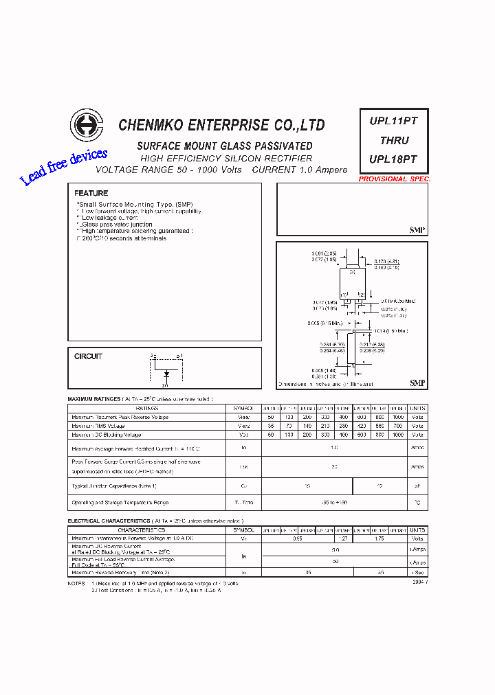 UPL11PT_4607810.PDF Datasheet