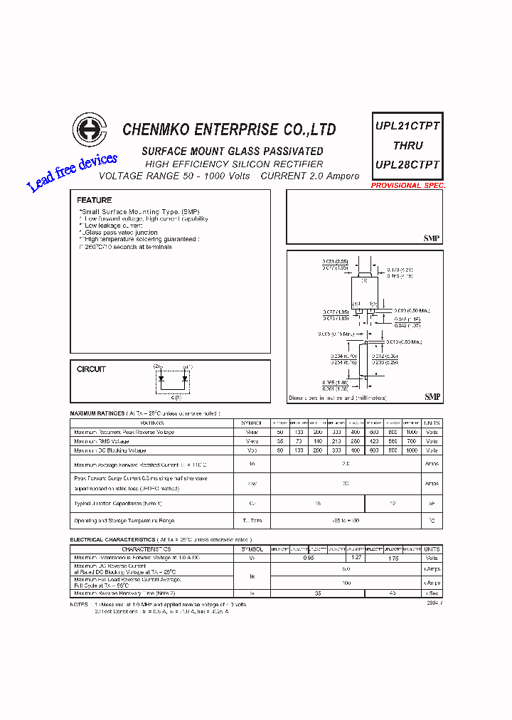UPL27CTPT_4548364.PDF Datasheet