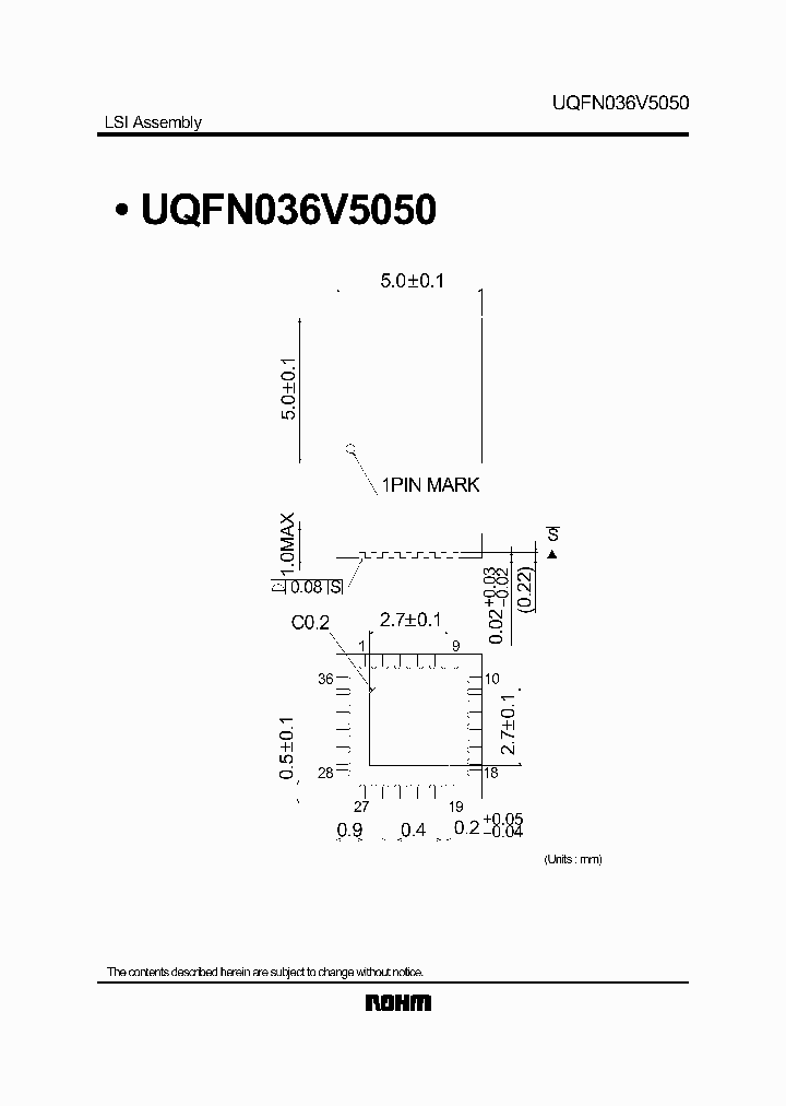 UQFN036V5050_4718126.PDF Datasheet