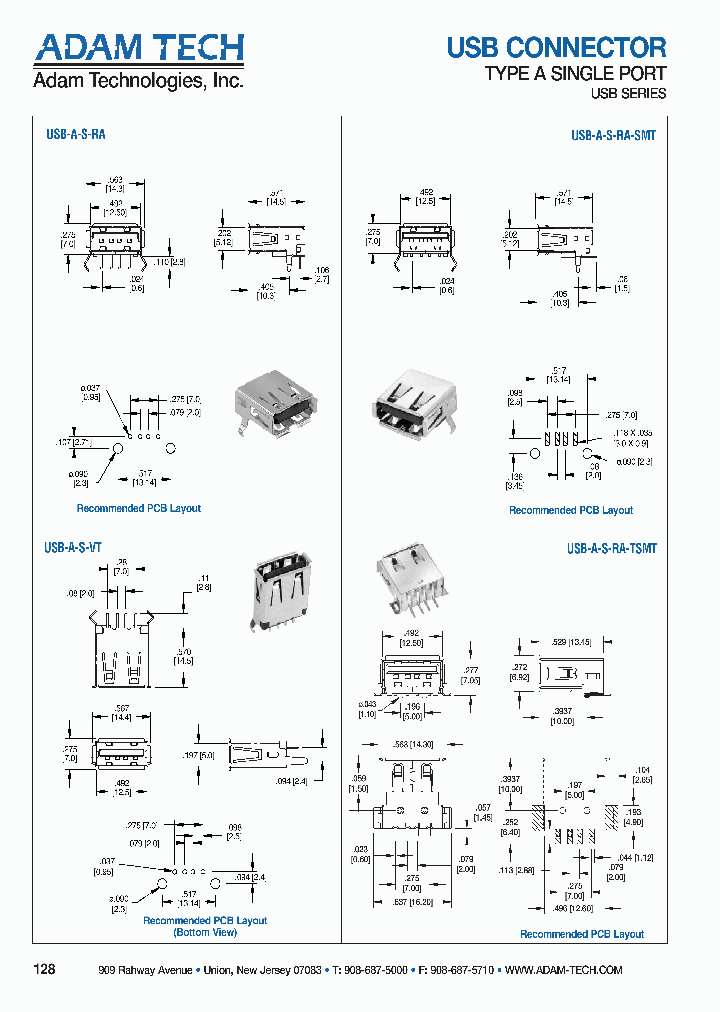 USB-A-S-RA-FS_4572935.PDF Datasheet