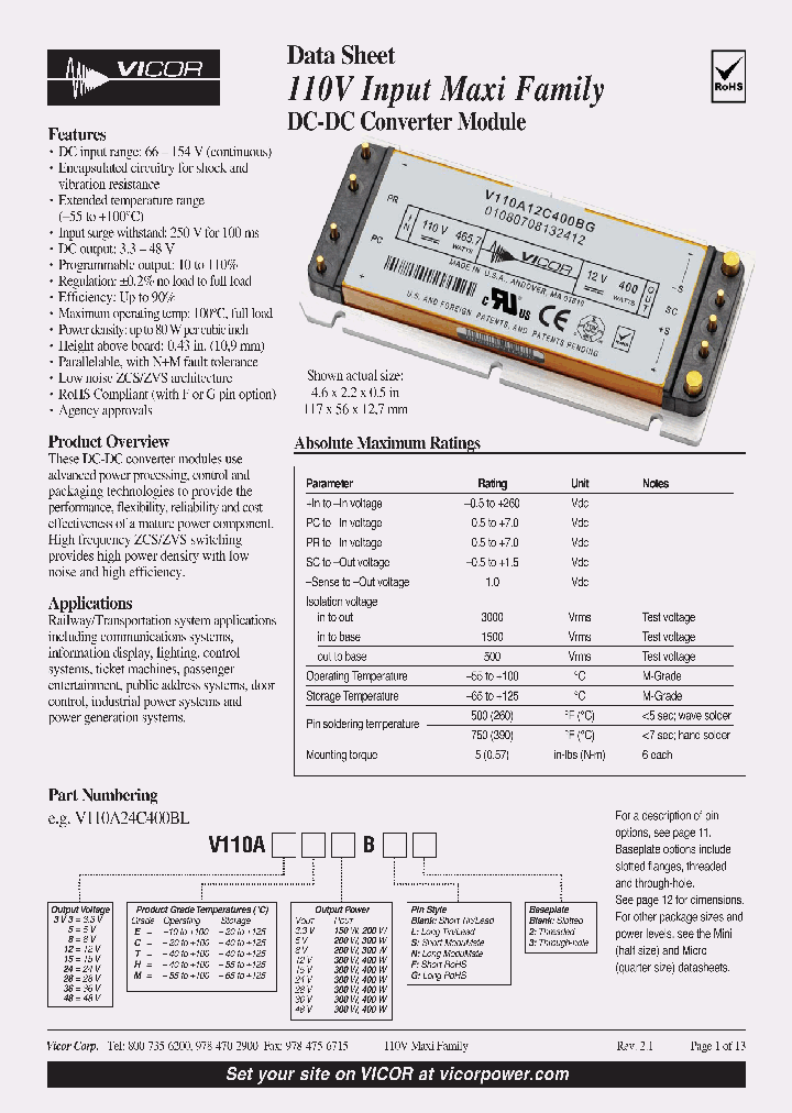 V110A24M400BF_4478185.PDF Datasheet