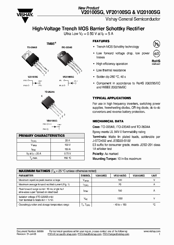 V20100SG08_4682215.PDF Datasheet