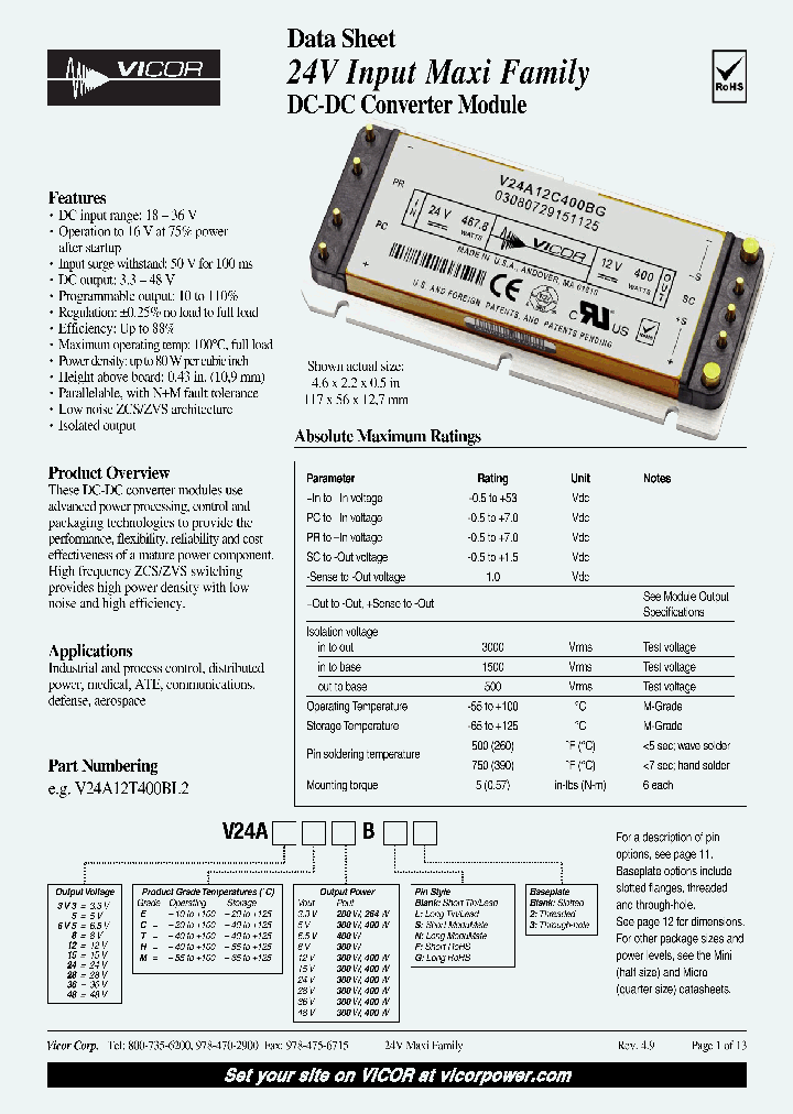 V24A38H400BS2_4479483.PDF Datasheet