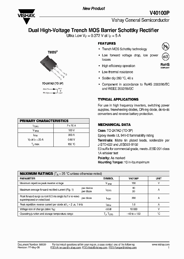 V40100P_4678955.PDF Datasheet