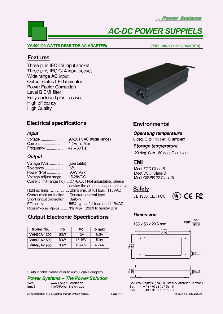 VAN90A-1200_4563278.PDF Datasheet