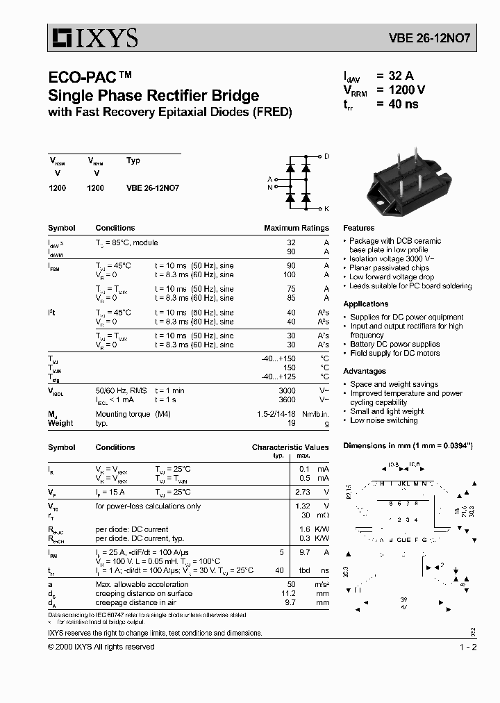 VBE26-12NO7_4543342.PDF Datasheet