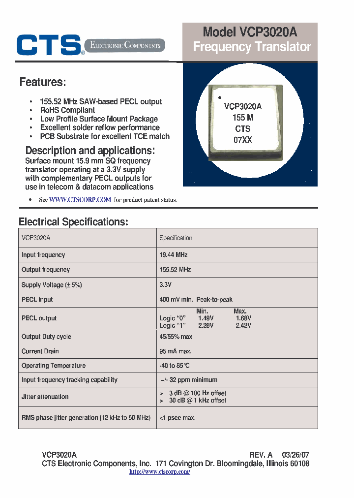 VCP3020A_4779757.PDF Datasheet