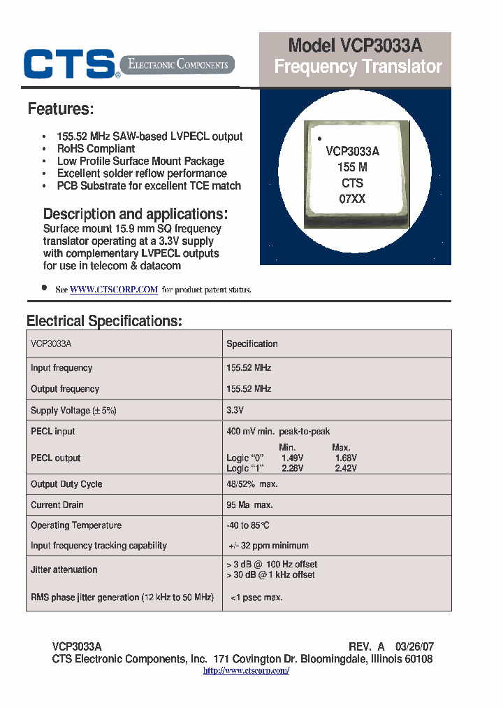 VCP3033A_4795091.PDF Datasheet