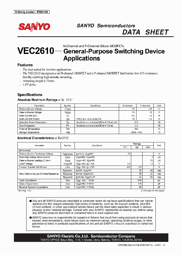 VEC2610_4386843.PDF Datasheet