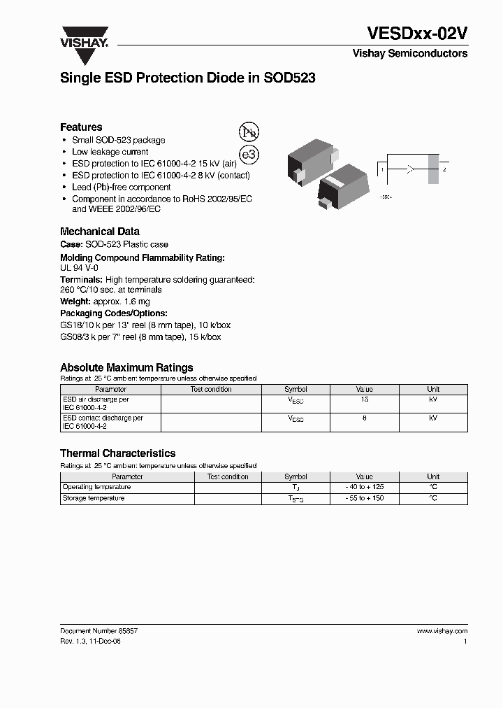 VESD12-02V_4250573.PDF Datasheet