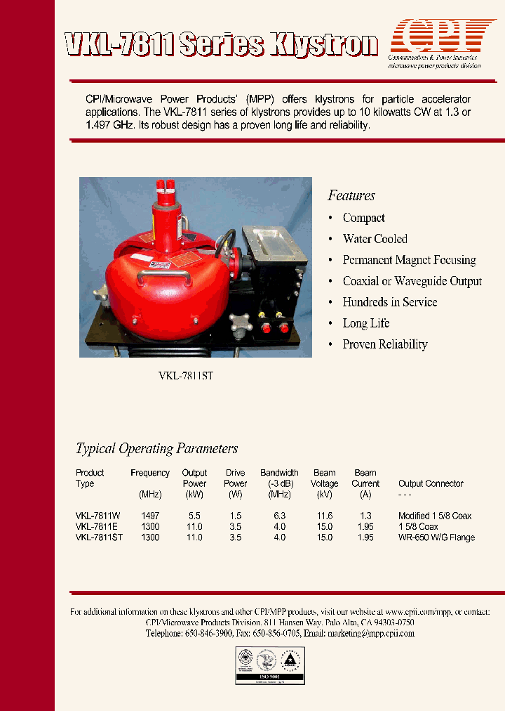 VKL-7811_4719701.PDF Datasheet