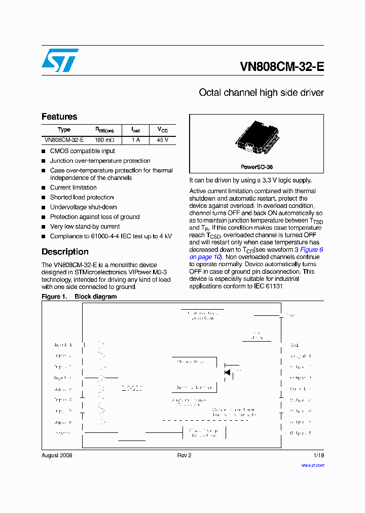 VN808CMTR-32-E_4216675.PDF Datasheet