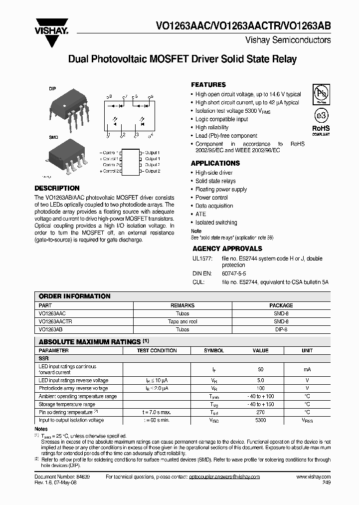 VO1263AAC_4620291.PDF Datasheet