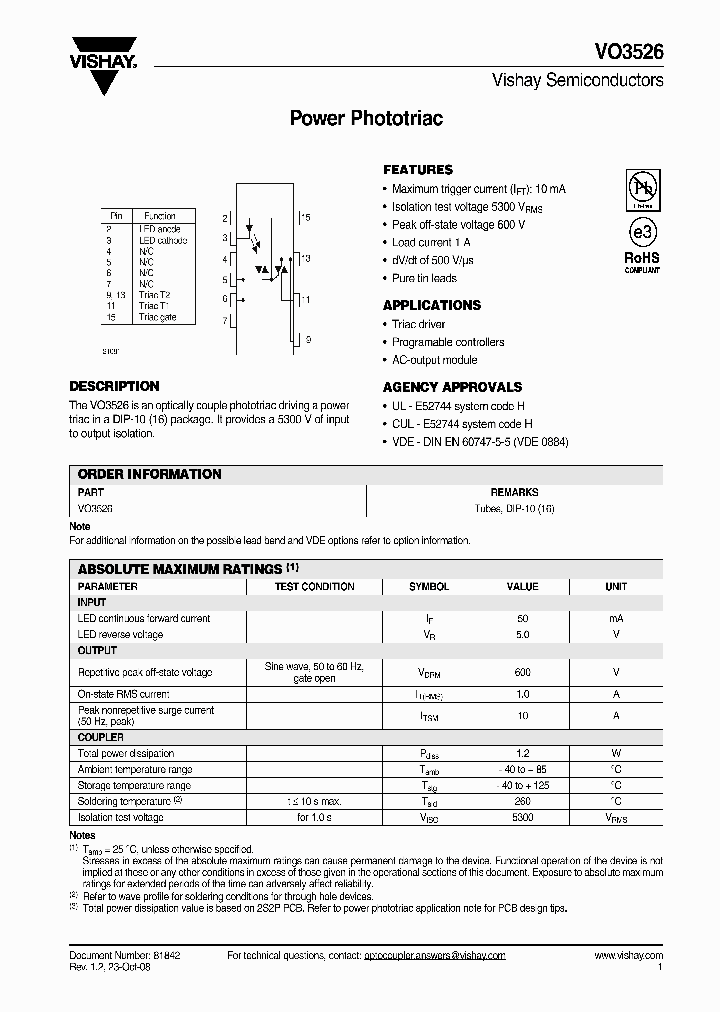 VO3526_4700120.PDF Datasheet