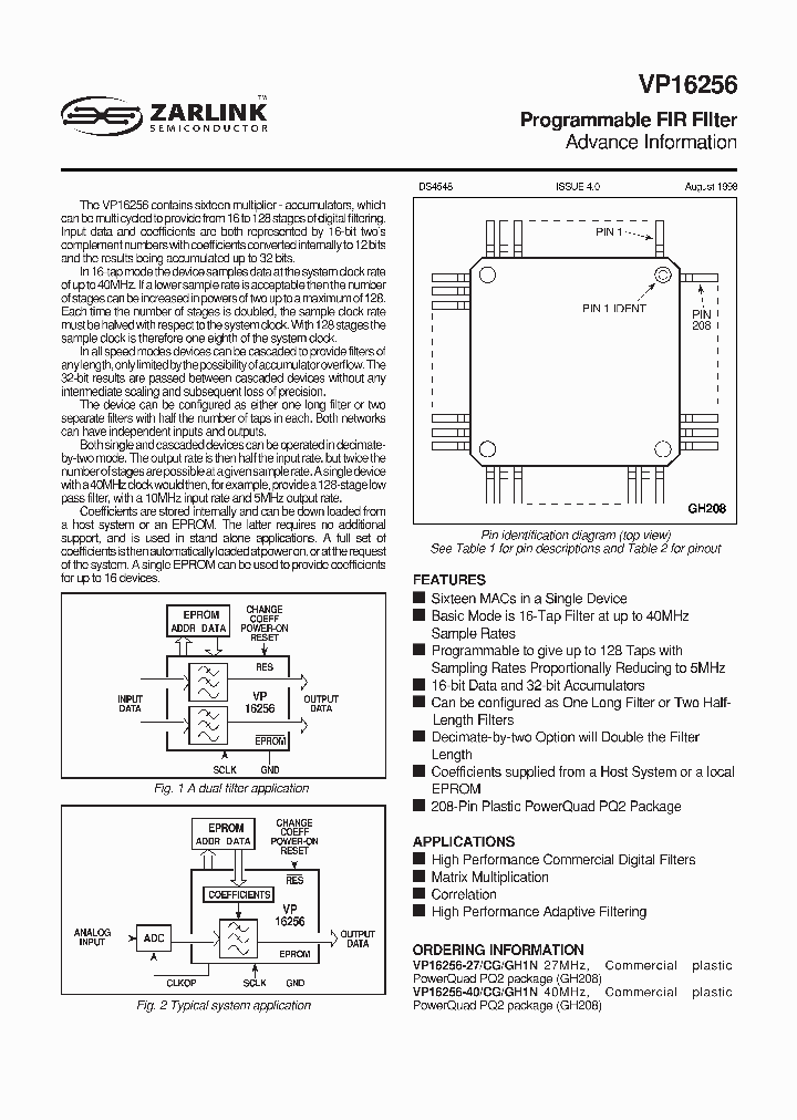 VP16256-40CGGH1N_4219004.PDF Datasheet