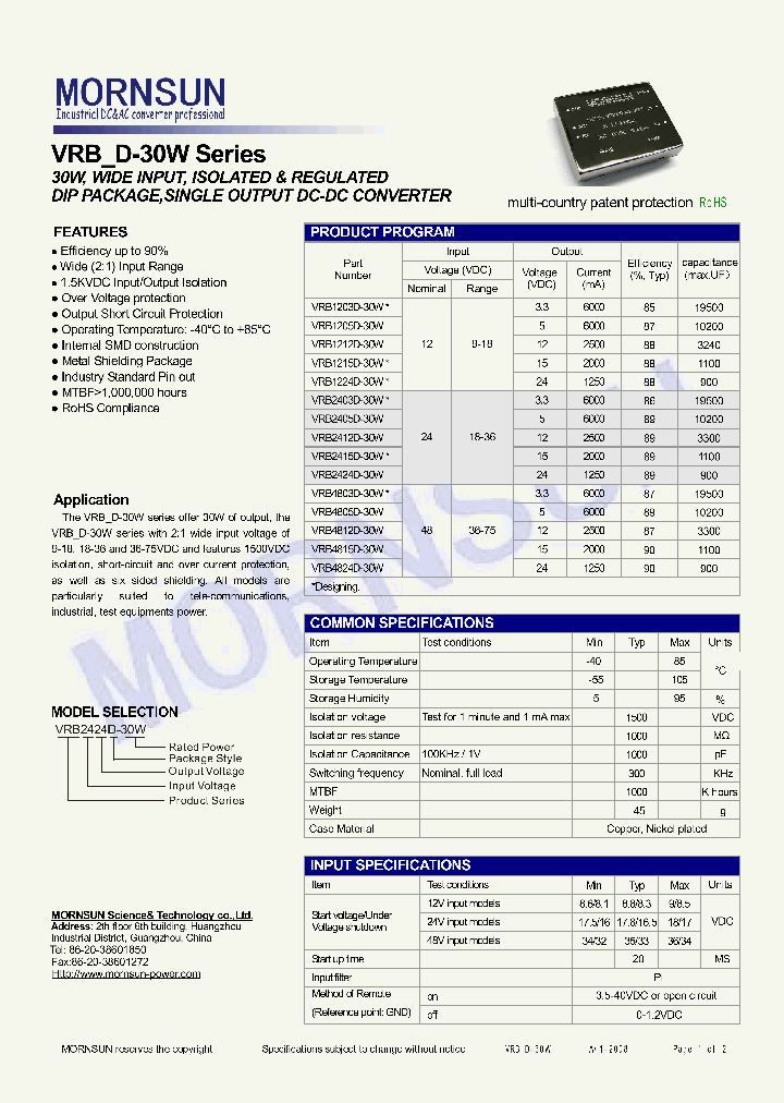 VRB1212D-30W_4460394.PDF Datasheet