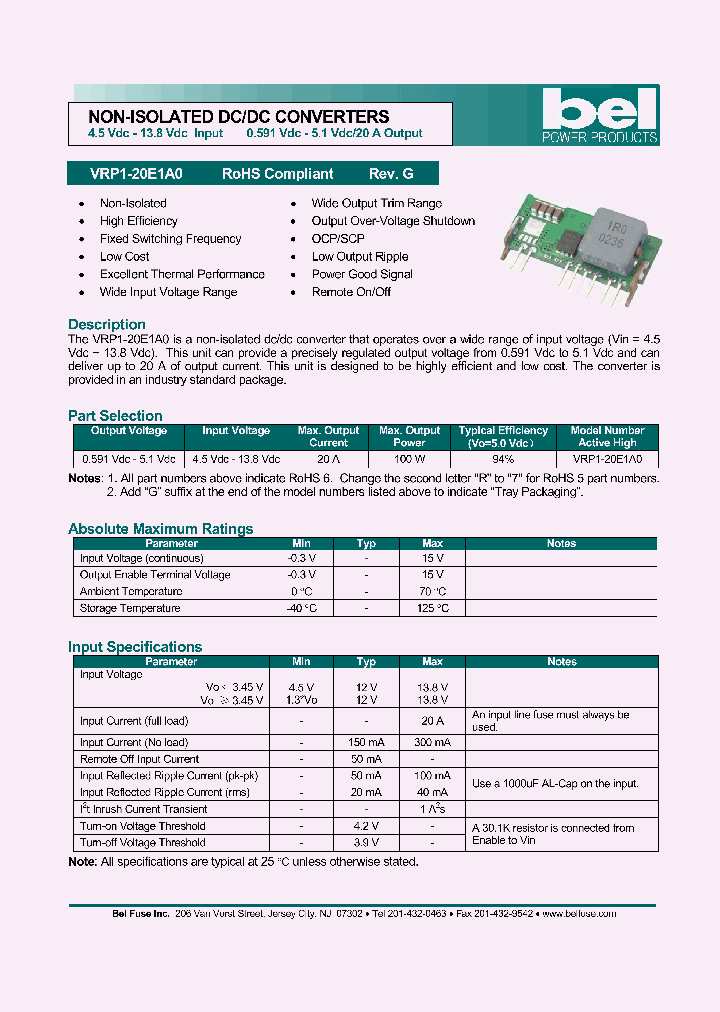 VRP1-20E1A0_4711146.PDF Datasheet