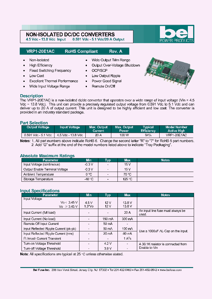 VRP1-20E1AC_4711147.PDF Datasheet
