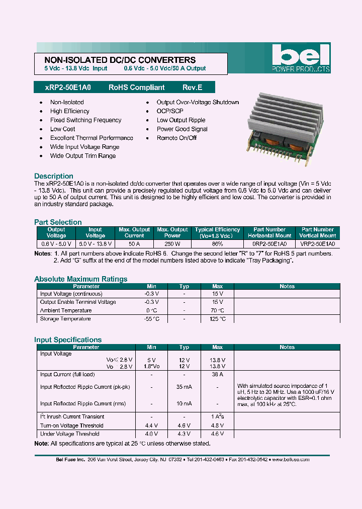 VRP2-50E1A0_4327211.PDF Datasheet