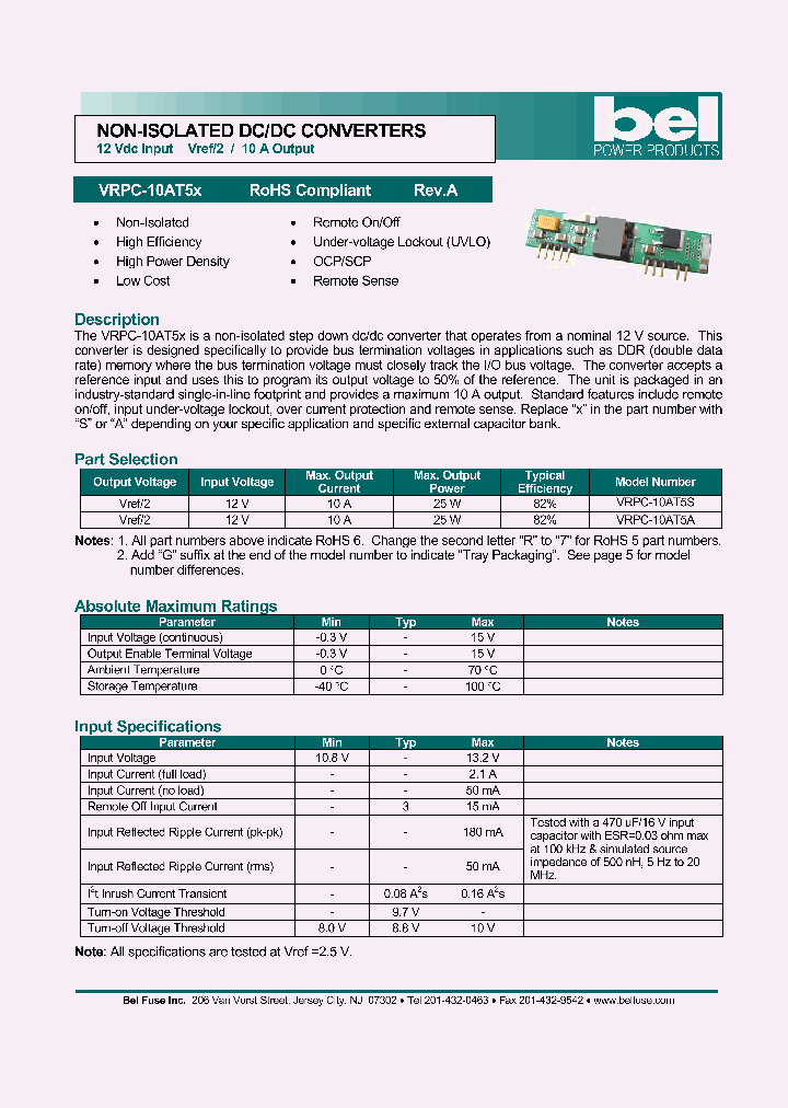 VRPC-10AT5A_4821397.PDF Datasheet