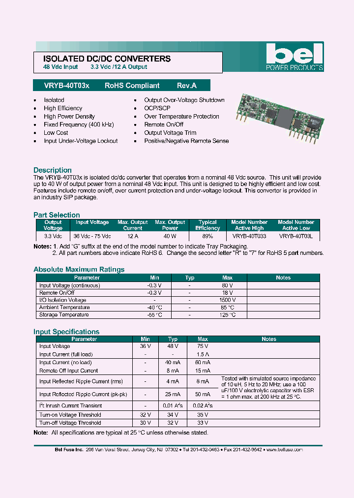 VRYB-40T03L_4565766.PDF Datasheet