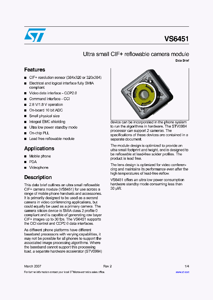 VS6451R0BATR_4547335.PDF Datasheet