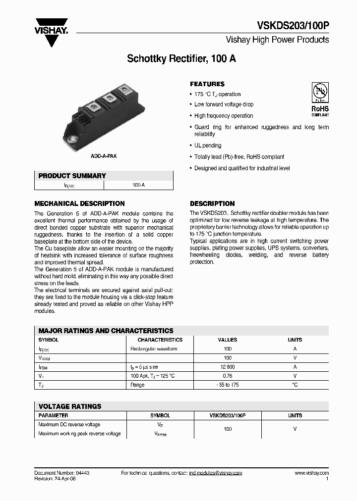 VSKDS203_4329787.PDF Datasheet