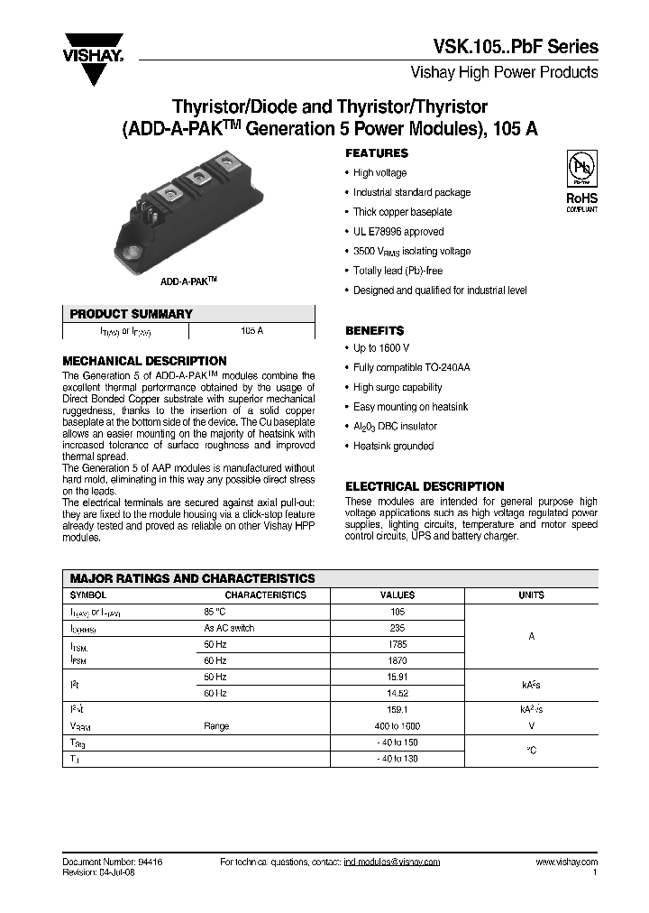 VSKT105_4464560.PDF Datasheet