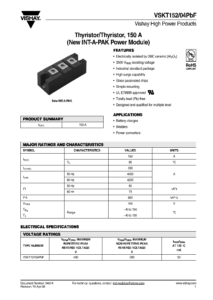 VSKT152_4253562.PDF Datasheet