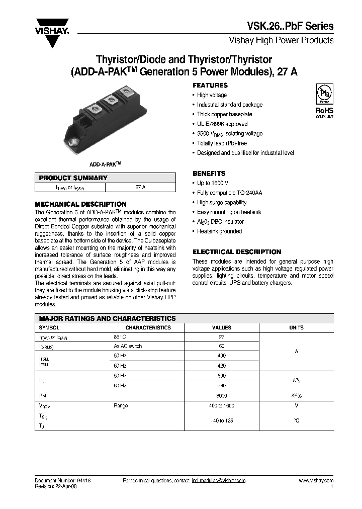 VSKT26_4464563.PDF Datasheet