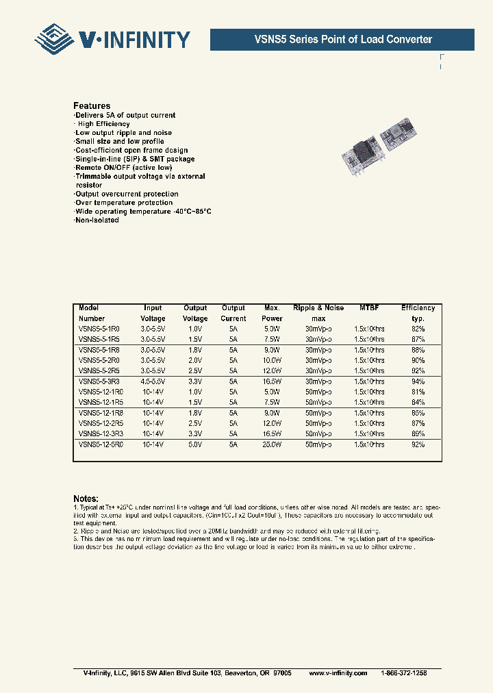 VSNS5-12-1R0_4318898.PDF Datasheet