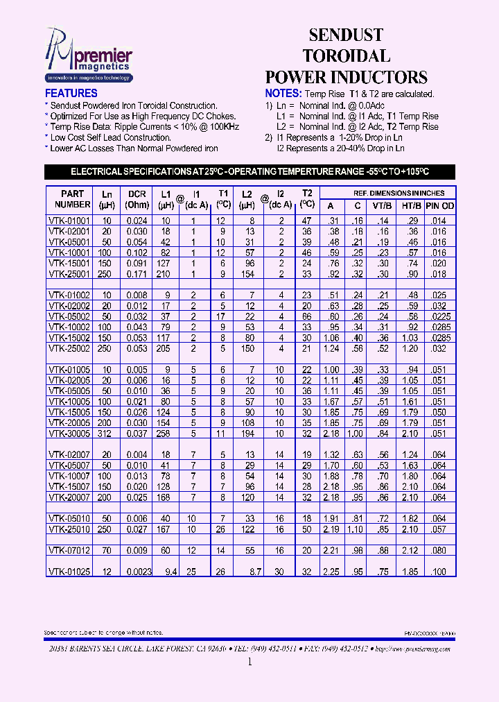 VTK-30005_4582966.PDF Datasheet