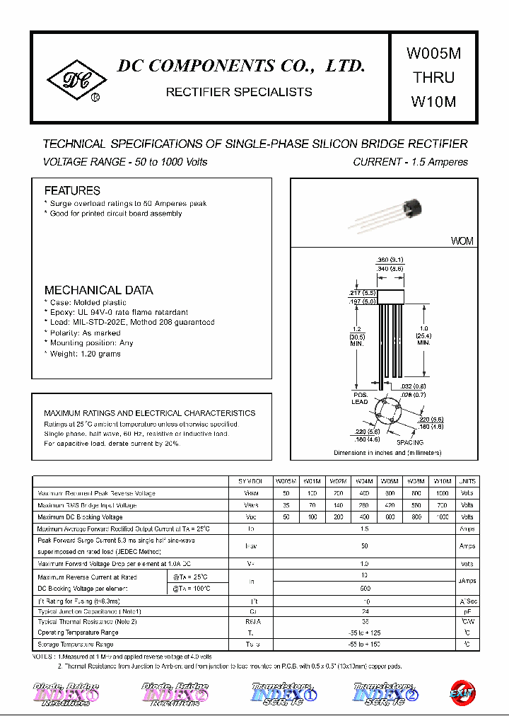 W005M_4694381.PDF Datasheet