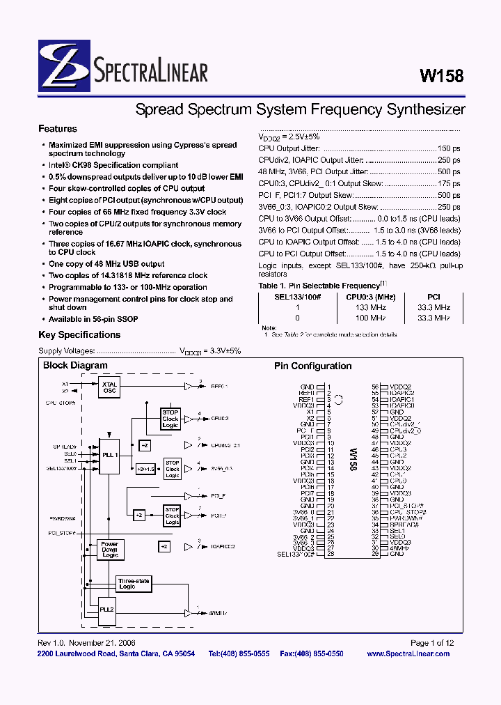 W158_4330974.PDF Datasheet