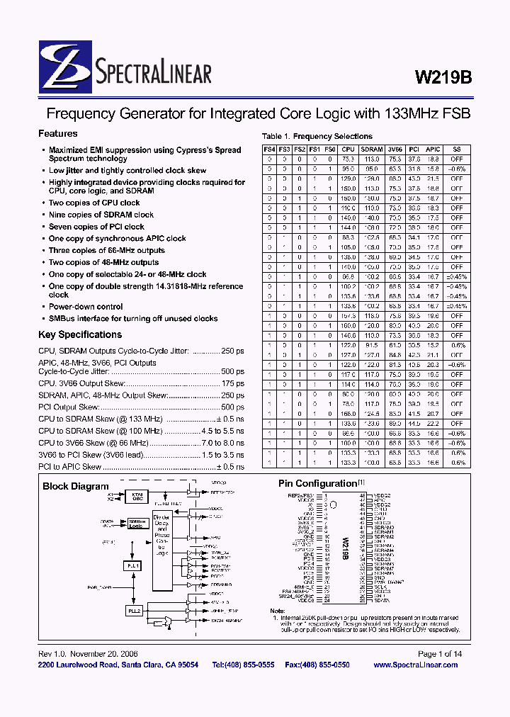 W219B_4215764.PDF Datasheet