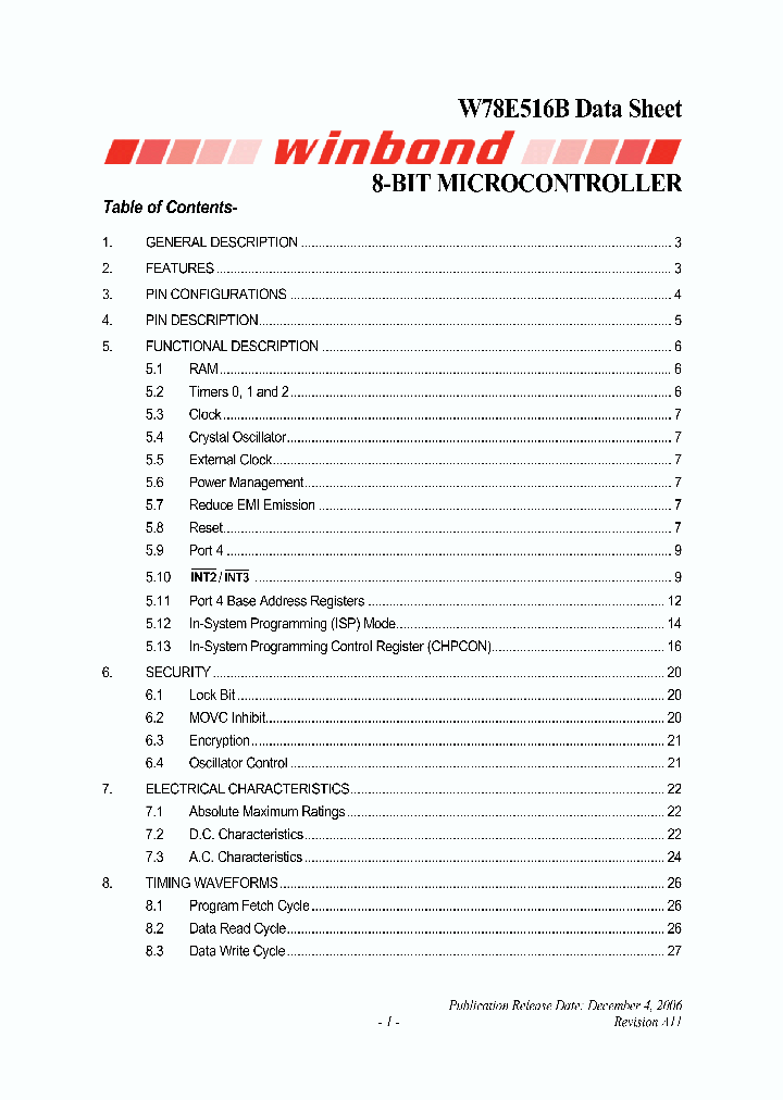 W78E516B06_4922614.PDF Datasheet