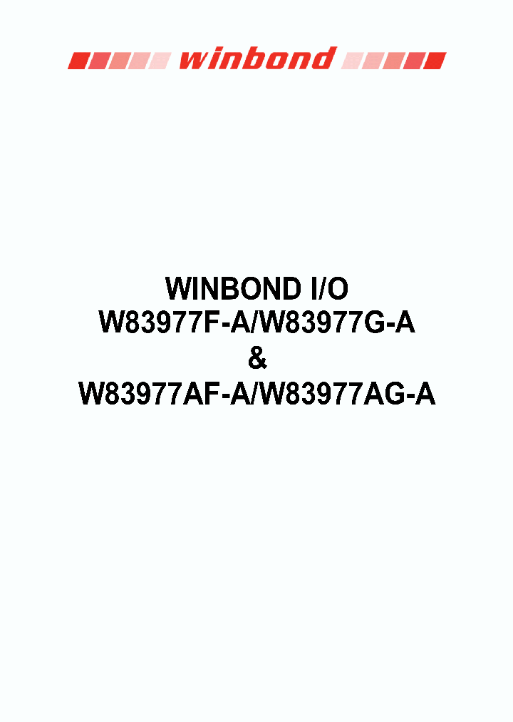 W83977AF-A_4911621.PDF Datasheet