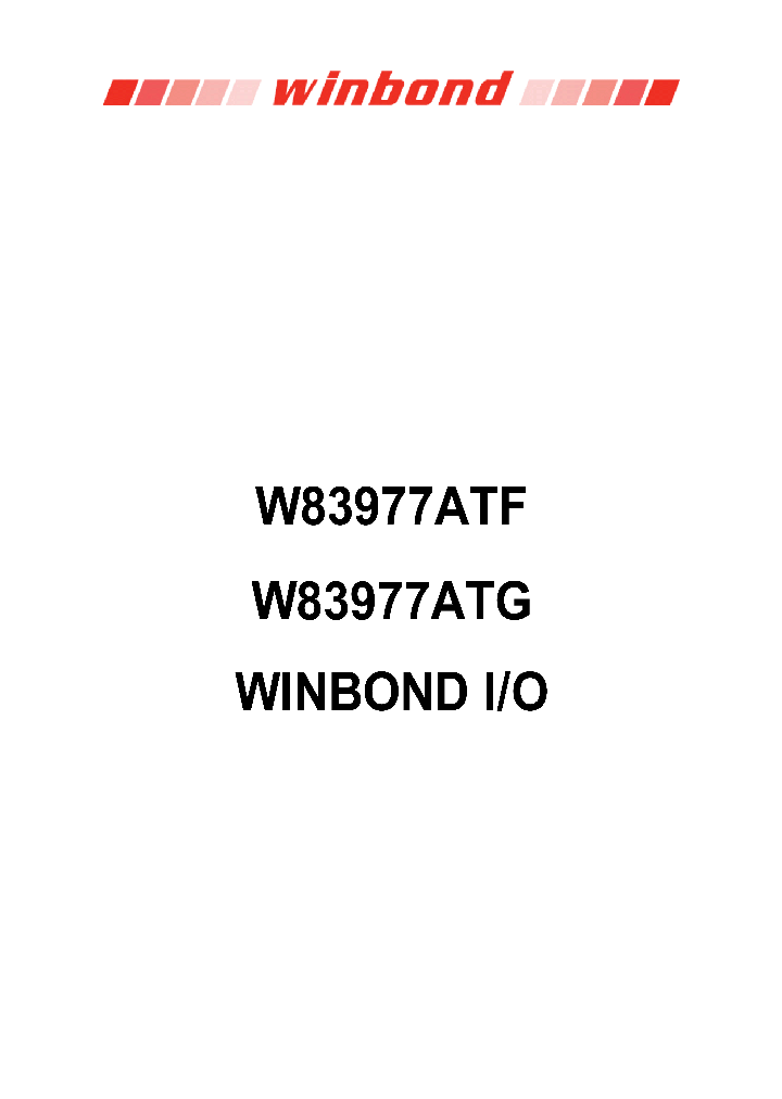 W83977ATF-AW_4911624.PDF Datasheet