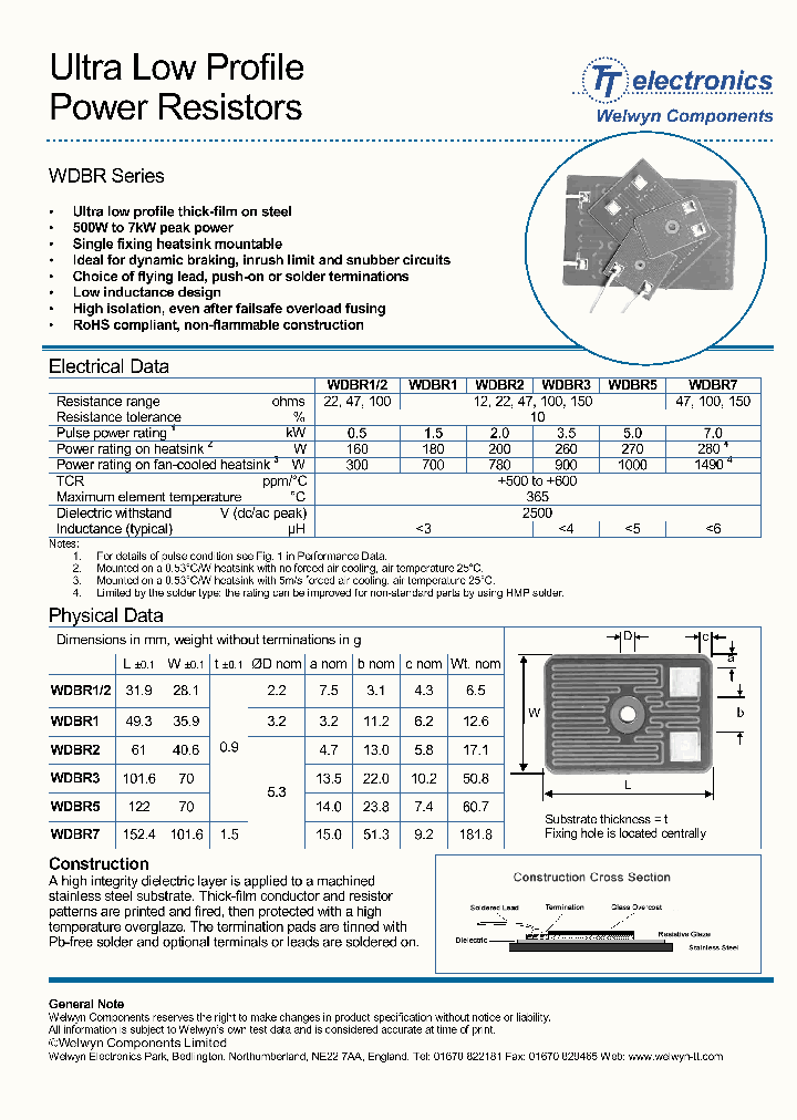 WDBR3_4612505.PDF Datasheet