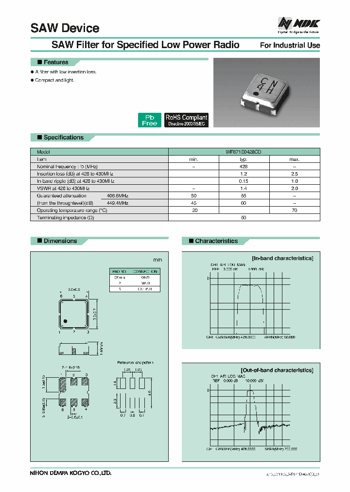 WF871E0428CD_4254217.PDF Datasheet