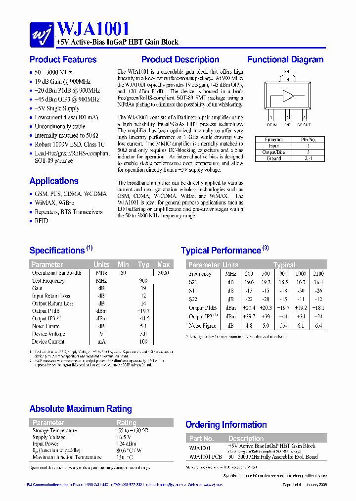 WJA1001_4211153.PDF Datasheet